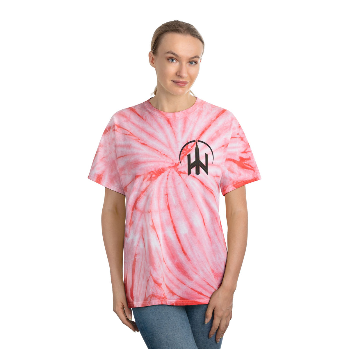 Bounce Beat Cyclone Tie-Dye Tee - Vibrant Yellow Graphic Shirt for Casual Style Party Raves Music Lovers