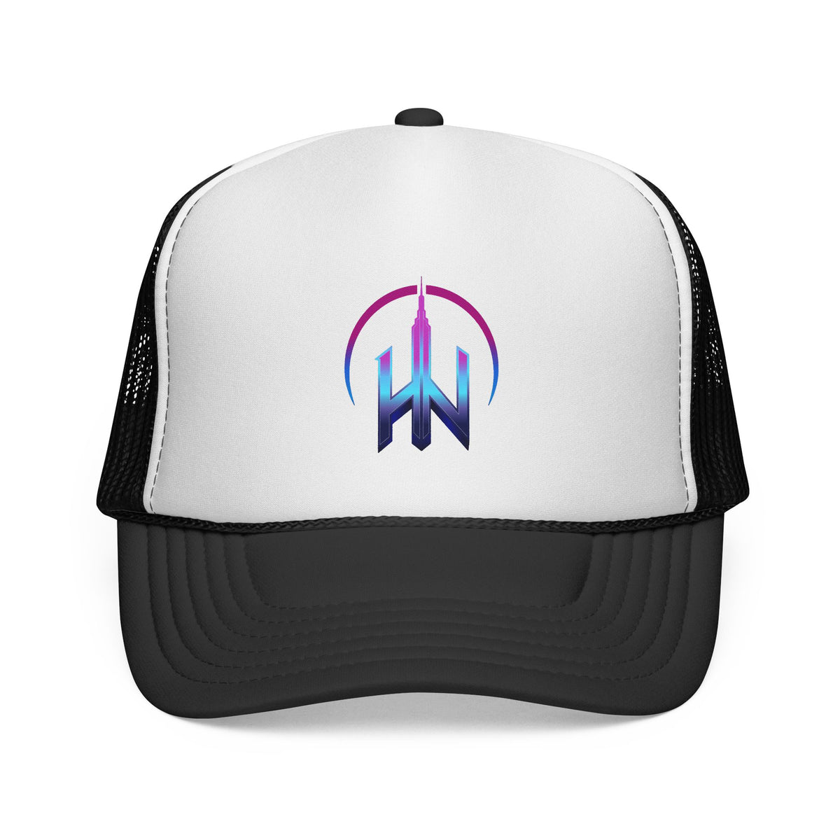 Bounce Beat Death Metal Font Logo Trucker Cap for Music Lovers