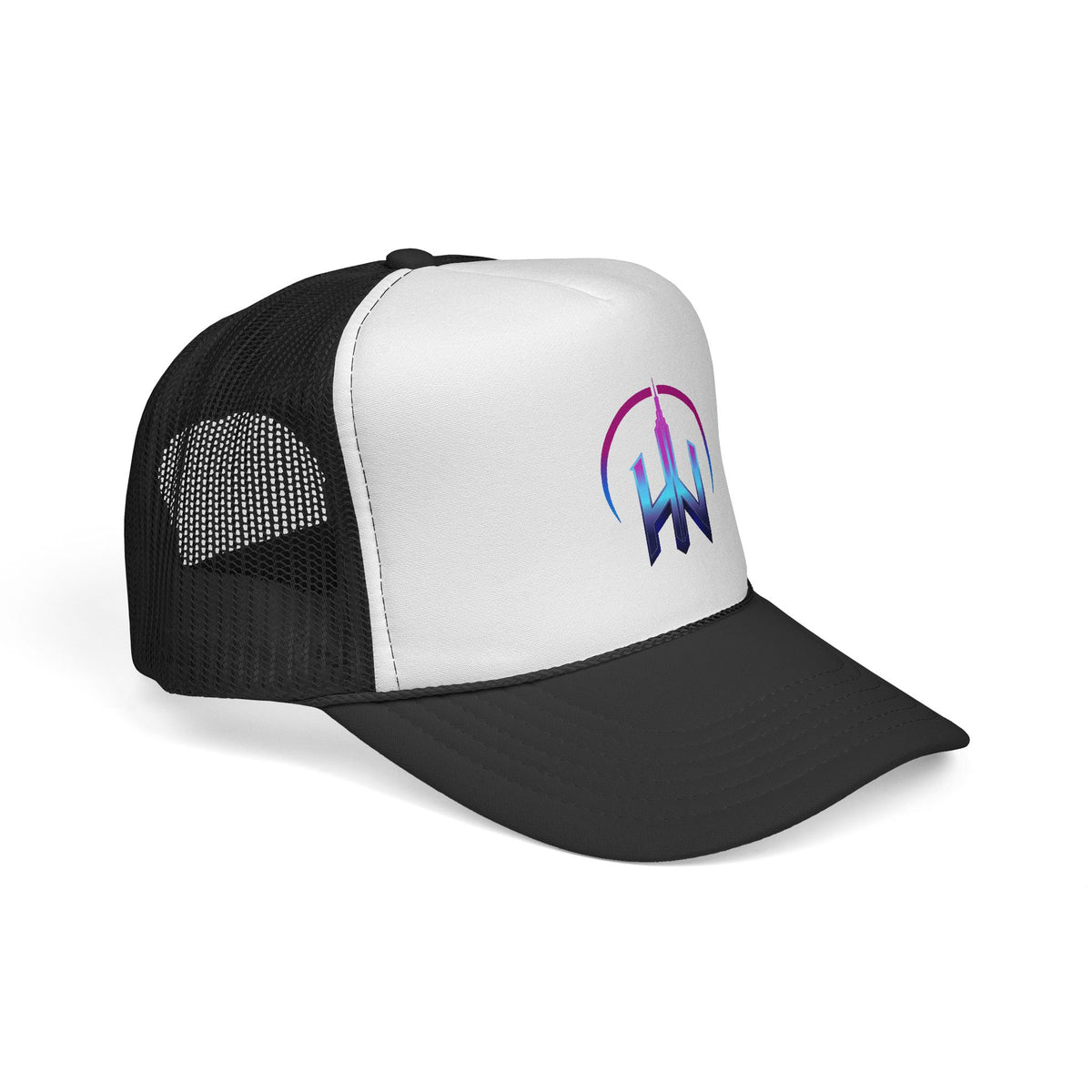 Bounce Beat Death Metal Font Logo Trucker Cap for Music Lovers