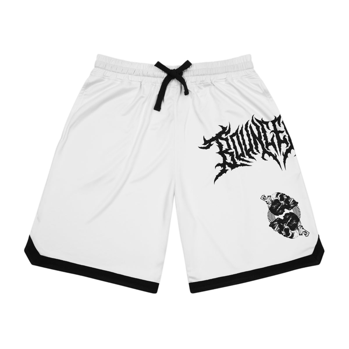 Bounce Beat Skeleton Head  Basketball Shorts