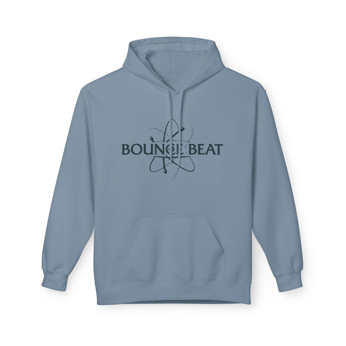 Bounce Beat Unisex Fleece Hoodie - Soft and Cozy Style for Music Lovers