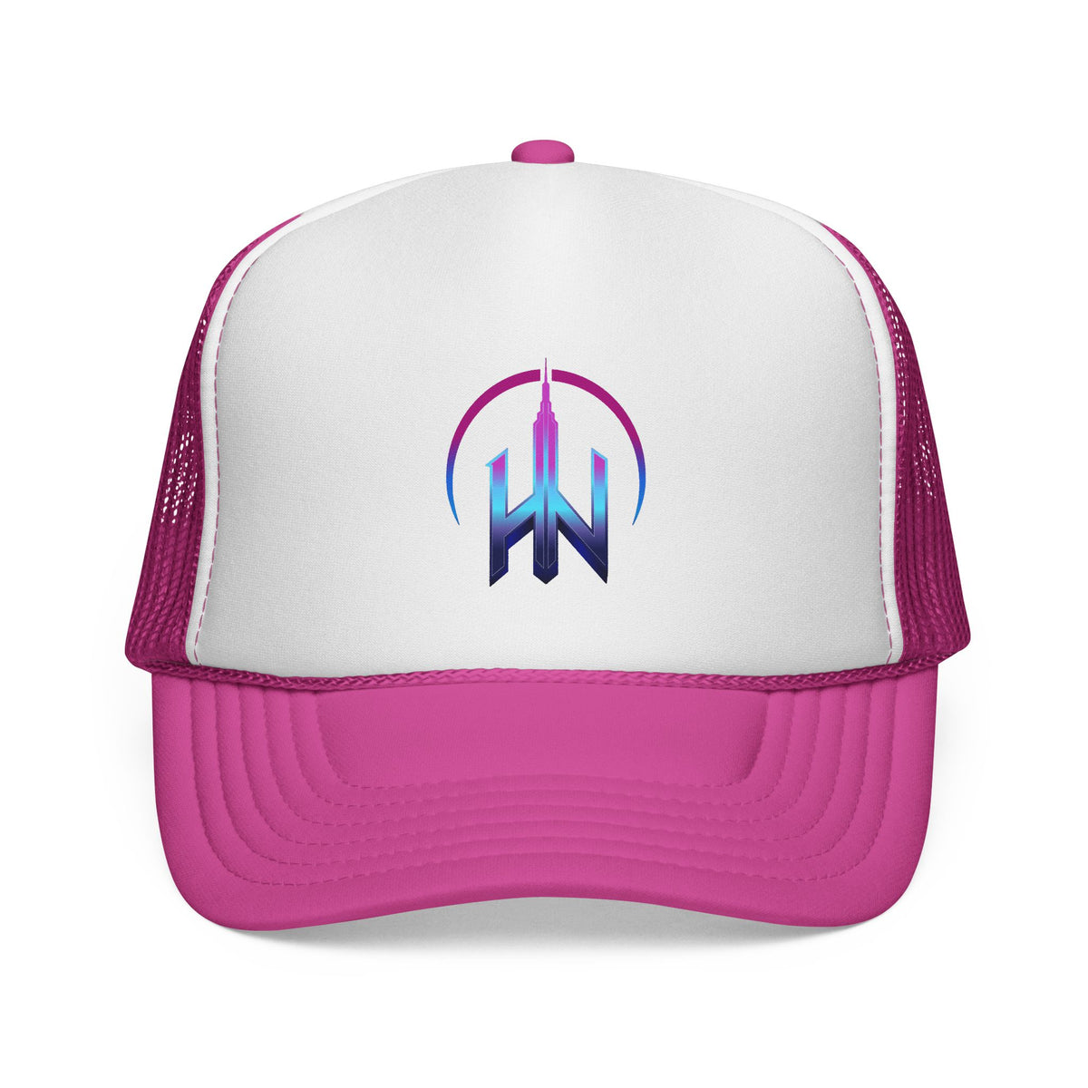 Bounce Beat Death Metal Font Logo Trucker Cap for Music Lovers