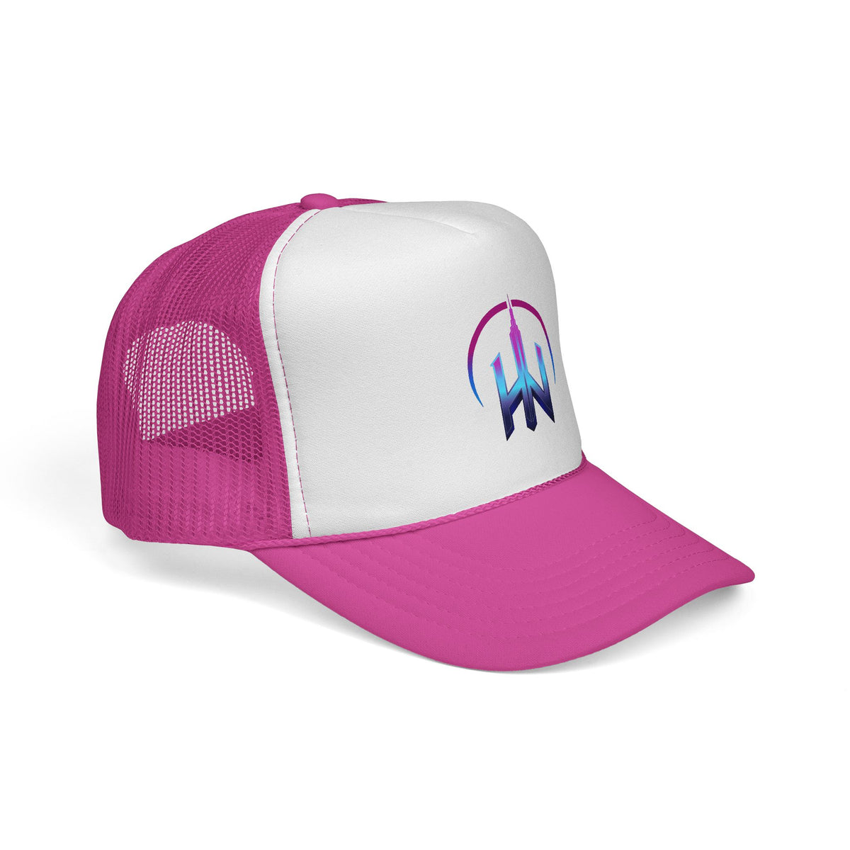 Bounce Beat Death Metal Font Logo Trucker Cap for Music Lovers