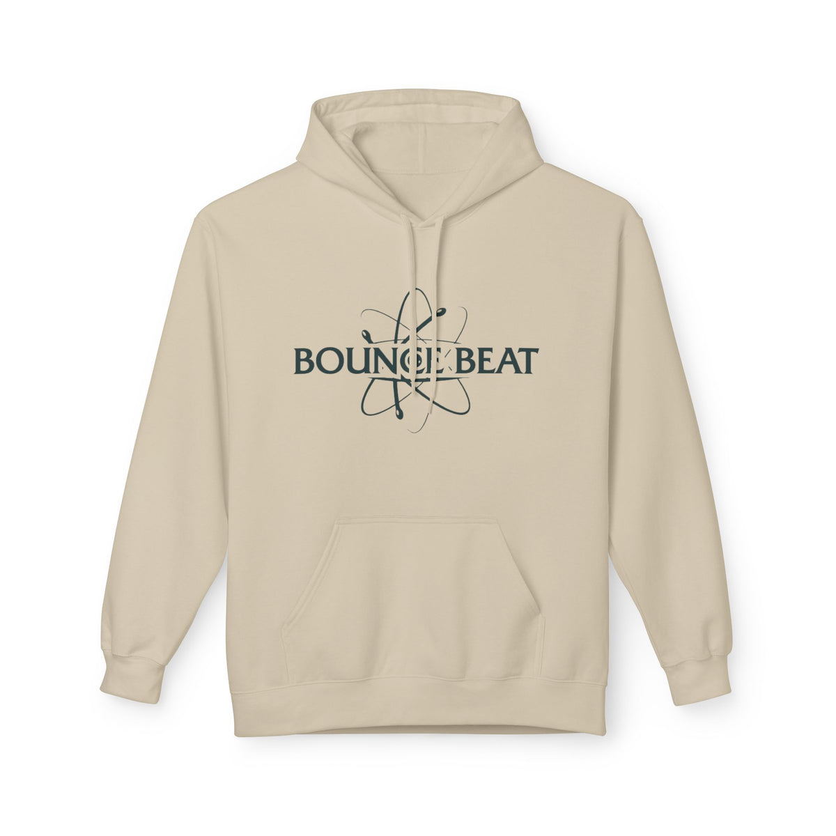 Bounce Beat Unisex Fleece Hoodie - Soft and Cozy Style for Music Lovers