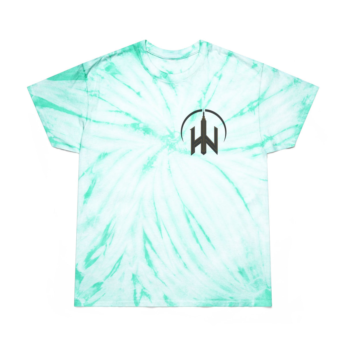 Bounce Beat Cyclone Tie-Dye Tee - Vibrant Yellow Graphic Shirt for Casual Style Party Raves Music Lovers