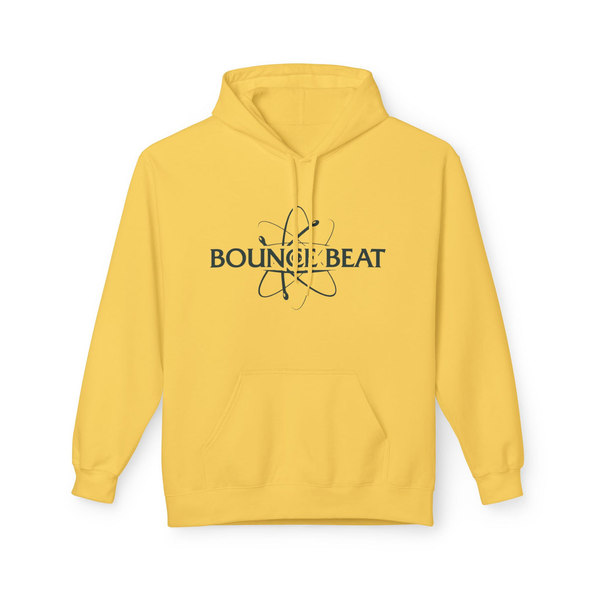 Bounce Beat Unisex Fleece Hoodie - Soft and Cozy Style for Music Lovers