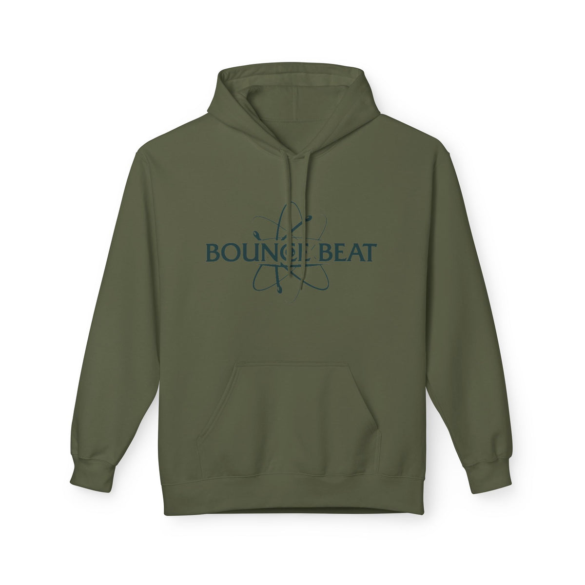 Bounce Beat Unisex Fleece Hoodie - Soft and Cozy Style for Music Lovers