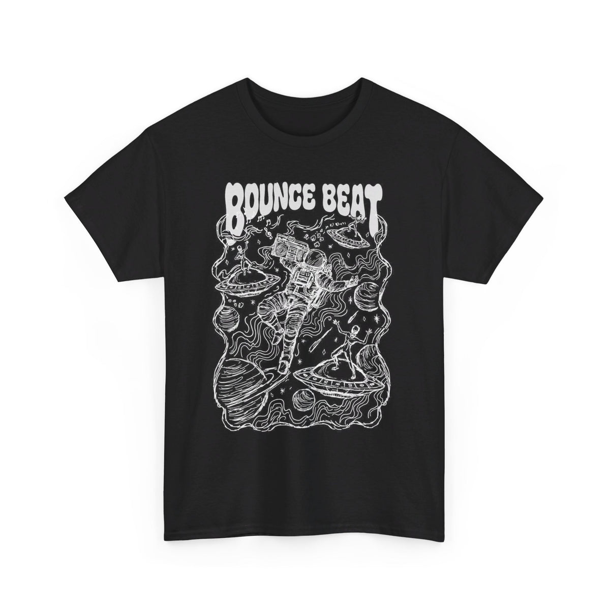 Bounce Beat Space Cadet Designer Tee