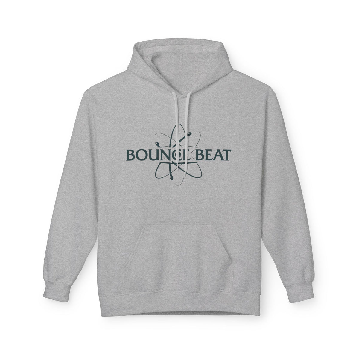 Bounce Beat Unisex Fleece Hoodie - Soft and Cozy Style for Music Lovers