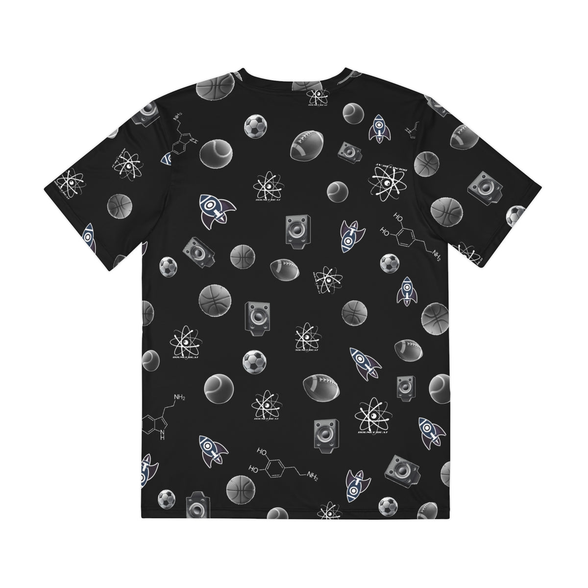 Bounce Beat Collage T shirt