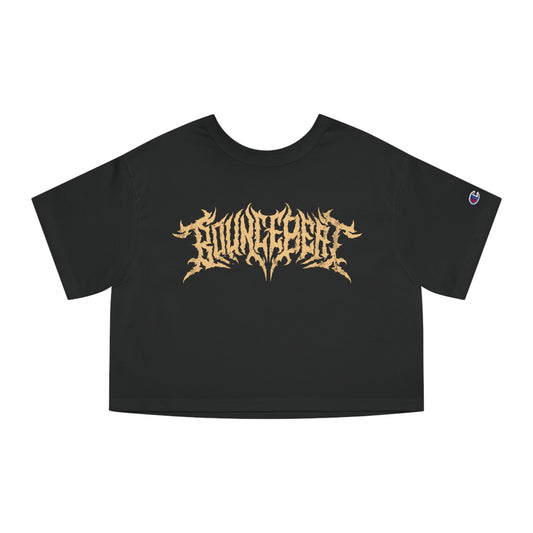 Bounce Beat Alien Invasion Champion Women's Heritage Cropped T-Shirt