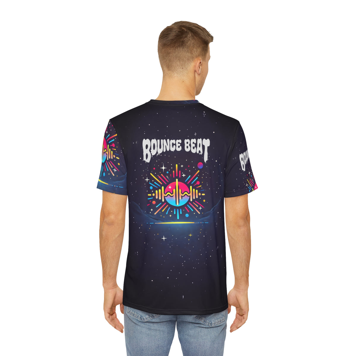 Bounce Beat Waveform AOP Outer Space Psyberwear Collab